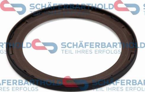 Schferbarthold 931 06 354 01 11 - Уплотняющее кольцо, коленчатый вал unicars.by