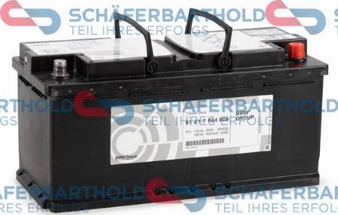 Schferbarthold 415 02 669 01 11 - Стартерная аккумуляторная батарея, АКБ unicars.by