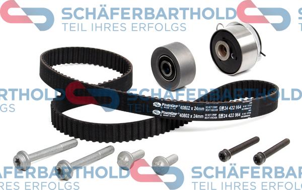 Schferbarthold 300 16 490 01 11 - Комплект зубчатого ремня ГРМ unicars.by