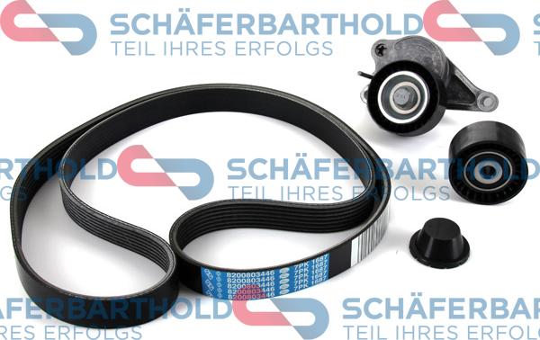 Schferbarthold 300 28 515 01 11 - Поликлиновый ременный комплект unicars.by