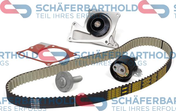 Schferbarthold 300 28 002 01 11 - Водяной насос + комплект зубчатого ремня ГРМ unicars.by