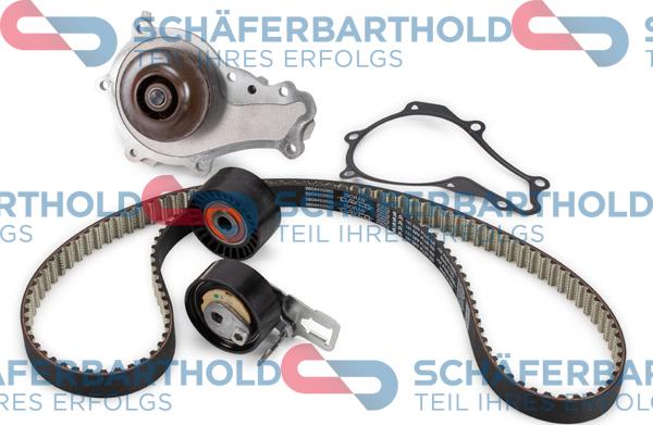 Schferbarthold 300 27 047 01 11 - Водяной насос + комплект зубчатого ремня ГРМ unicars.by