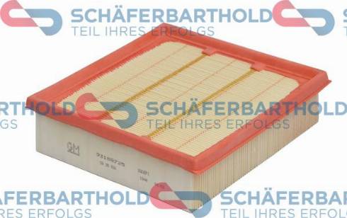 Schferbarthold 310 16 649 01 11 - Воздушный фильтр, двигатель unicars.by