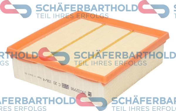 Schferbarthold 310 16 348 01 11 - Воздушный фильтр, двигатель unicars.by