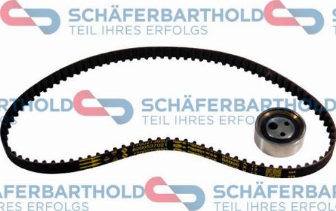 Schferbarthold 310 28 504 01 11 - Комплект зубчатого ремня ГРМ unicars.by