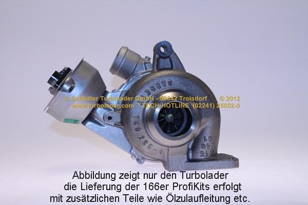 Schlütter Turbolader PRO-09470 - Турбина, компрессор unicars.by