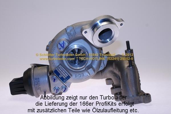 Schlütter Turbolader 166-09345EOL - Турбина, компрессор unicars.by