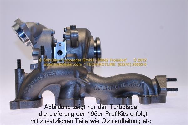 Schlütter Turbolader 166-09340EOL - Турбина, компрессор unicars.by