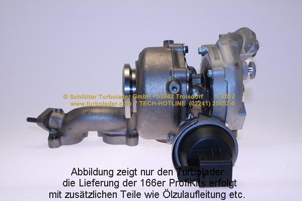 Schlütter Turbolader 166-09345EOL - Турбина, компрессор unicars.by