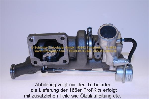 Schlütter Turbolader PRO-09375 - Турбина, компрессор unicars.by