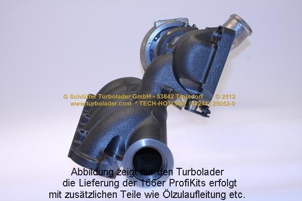 Schlütter Turbolader PRO-09375 - Турбина, компрессор unicars.by