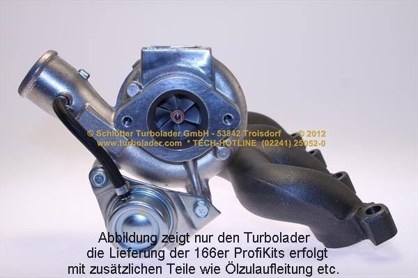 Schlütter Turbolader 166-09375 - Турбина, компрессор unicars.by