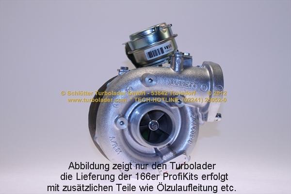 Schlütter Turbolader 166-09295EOL - Турбина, компрессор unicars.by