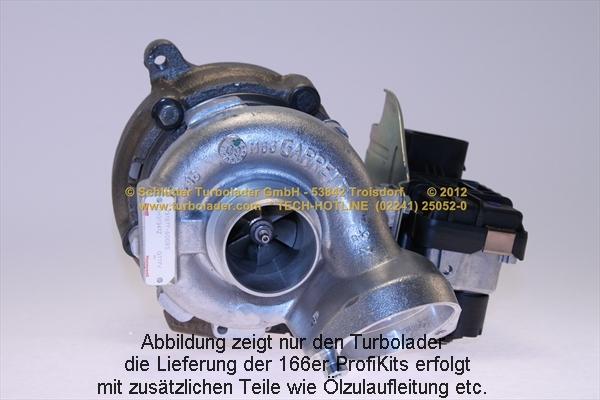 Schlütter Turbolader 166-04041EOL - Турбина, компрессор unicars.by