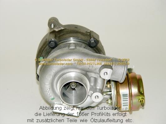 Schlütter Turbolader PRO-04025EOL D - Турбина, компрессор unicars.by