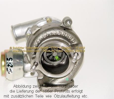 Schlütter Turbolader 166-04021EOL D - Турбина, компрессор unicars.by