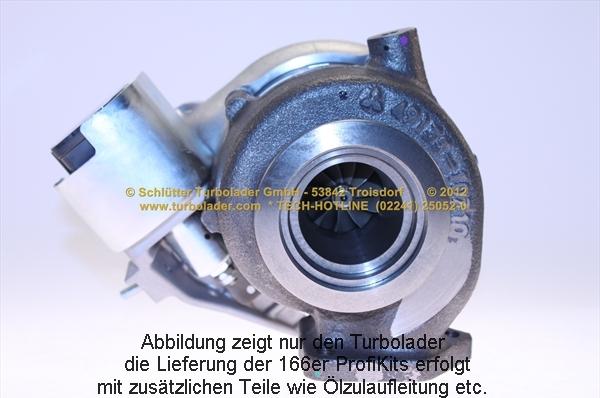 Schlütter Turbolader 166-05180 - Турбина, компрессор unicars.by