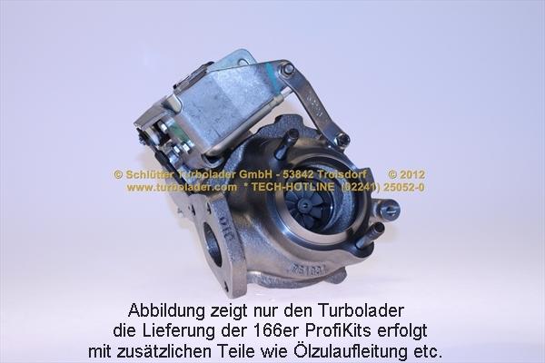 Schlütter Turbolader 166-05205EOL - Турбина, компрессор unicars.by