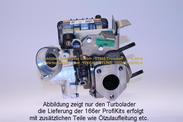 Schlütter Turbolader 166-05205EOL - Турбина, компрессор unicars.by