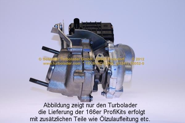 Schlütter Turbolader 166-05205EOL - Турбина, компрессор unicars.by