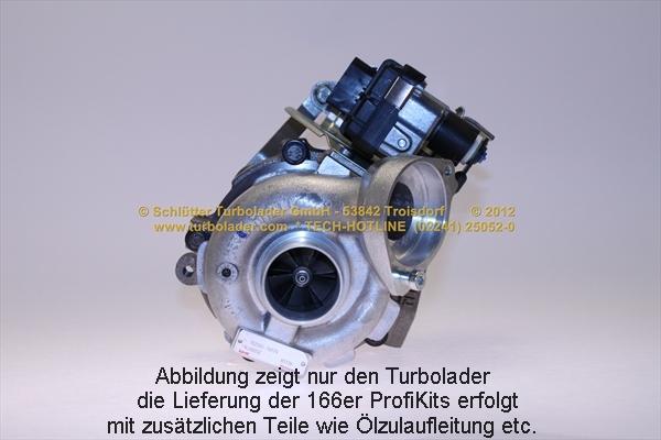 Schlütter Turbolader PRO-05201EOL - Турбина, компрессор unicars.by