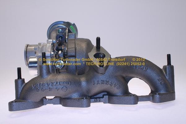 Schlütter Turbolader 166-00921 - Турбина, компрессор unicars.by