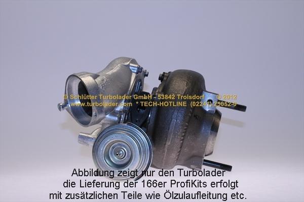 Schlütter Turbolader PRO-00455EOL D - Турбина, компрессор unicars.by