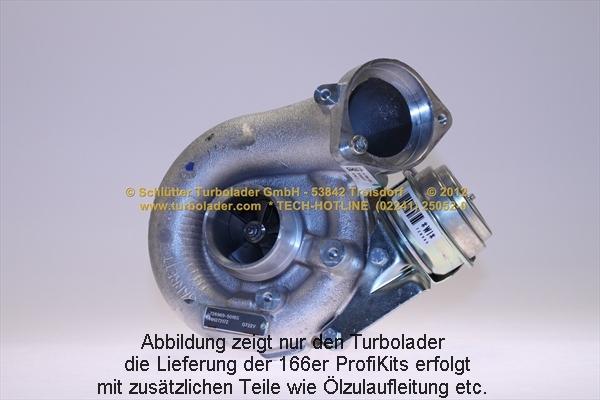 Schlütter Turbolader PRO-00455EOL D - Турбина, компрессор unicars.by