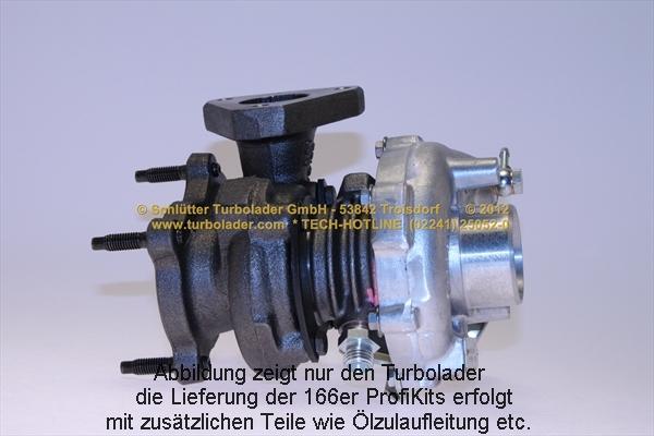 Schlütter Turbolader PRO-00490 - Турбина, компрессор unicars.by