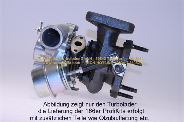 Schlütter Turbolader PRO-00470 - Турбина, компрессор unicars.by