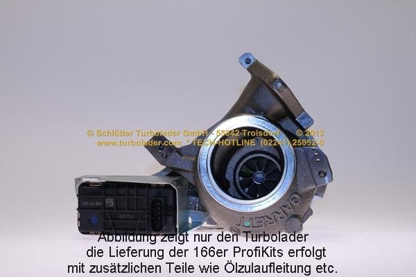 Schlütter Turbolader 166-00555EOL - Турбина, компрессор unicars.by