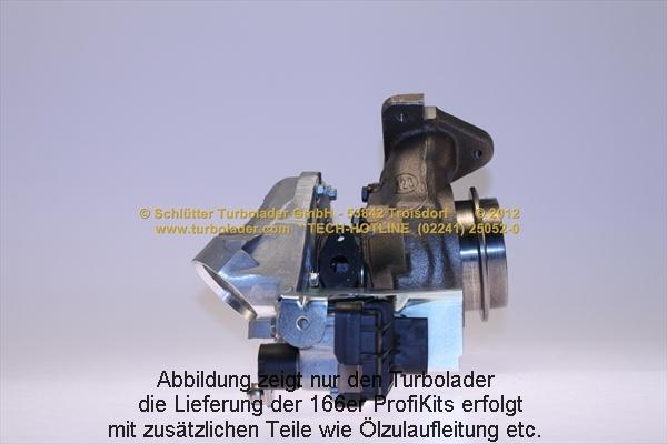 Schlütter Turbolader 166-00555EOL - Турбина, компрессор unicars.by