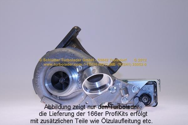 Schlütter Turbolader 166-00555EOL - Турбина, компрессор unicars.by