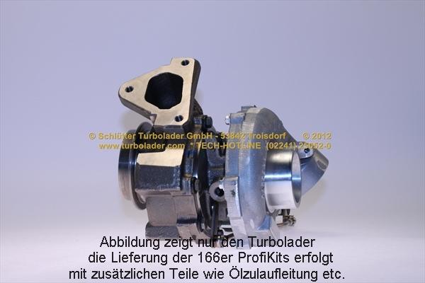 Schlütter Turbolader 166-00555EOL - Турбина, компрессор unicars.by