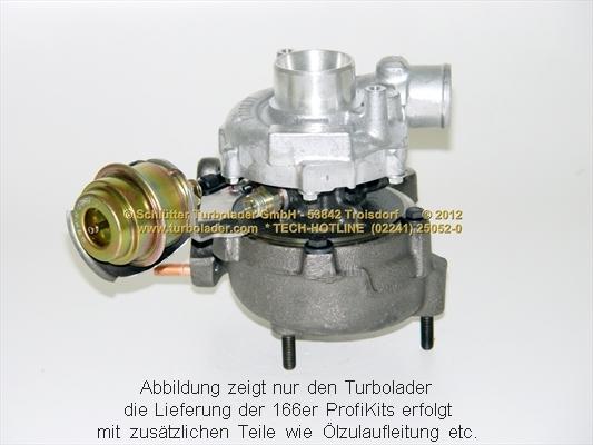 Schlütter Turbolader PRO-00560 - Турбина, компрессор unicars.by