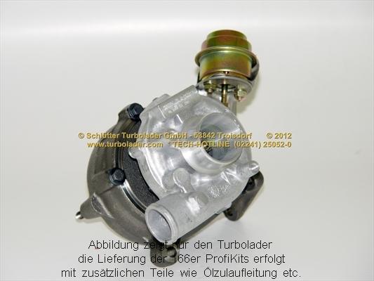 Schlütter Turbolader PRO-00560 - Турбина, компрессор unicars.by