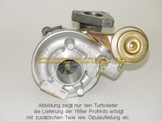 Schlütter Turbolader 166-00530 - Турбина, компрессор unicars.by