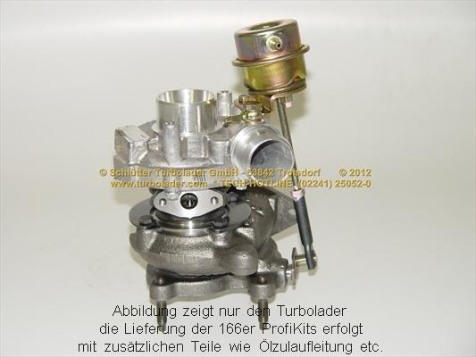 Schlütter Turbolader 166-00580 - Турбина, компрессор unicars.by