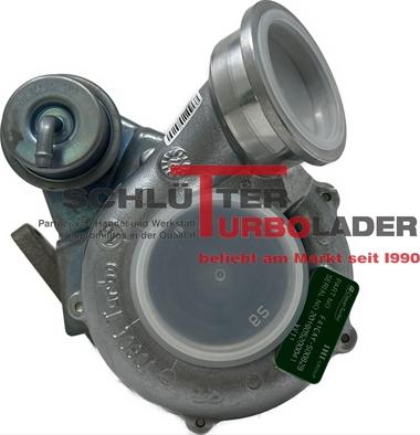 Schlütter Turbolader 166-00605 - Турбина, компрессор unicars.by