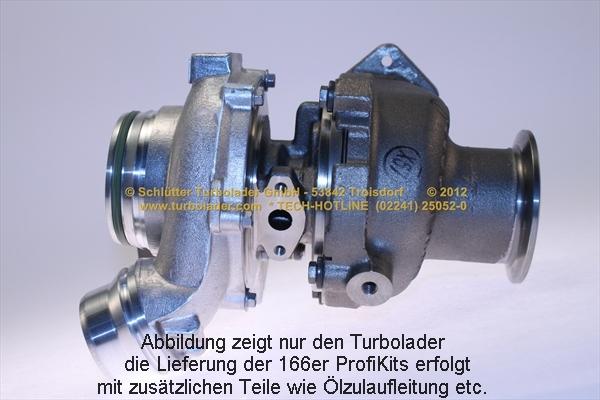 Schlütter Turbolader PRO-00920EOL - Турбина, компрессор unicars.by