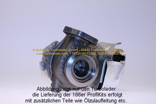 Schlütter Turbolader 166-00625 - Турбина, компрессор unicars.by