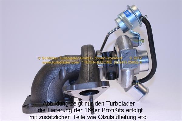 Schlütter Turbolader PRO-00045S - Турбина, компрессор unicars.by