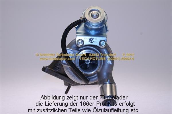 Schlütter Turbolader 166-00045 - Турбина, компрессор unicars.by