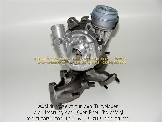 Schlütter Turbolader 166-00070EOL - Турбина, компрессор unicars.by