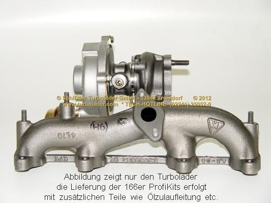 Schlütter Turbolader PRO-00020 - Турбина, компрессор unicars.by