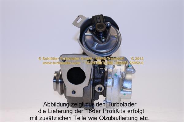 Schlütter Turbolader 166-00145 - Турбина, компрессор unicars.by