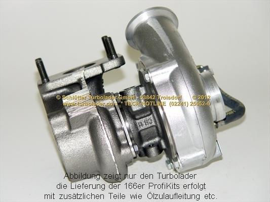 Schlütter Turbolader 166-00155 - Турбина, компрессор unicars.by