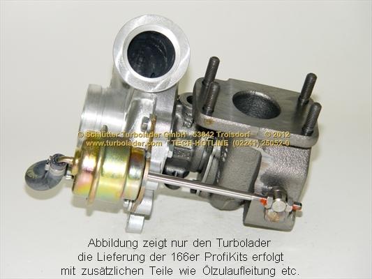 Schlütter Turbolader 166-00155 - Турбина, компрессор unicars.by