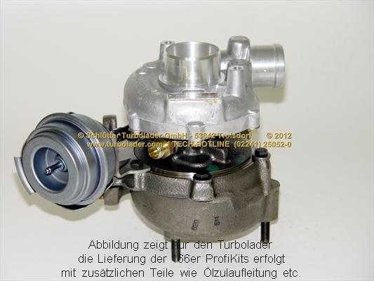 Schlütter Turbolader PRO-00100EOL D - Турбина, компрессор unicars.by