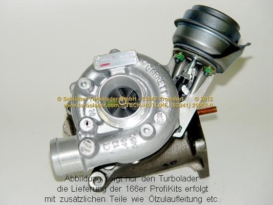 Schlütter Turbolader 166-00100EOL D - Турбина, компрессор unicars.by